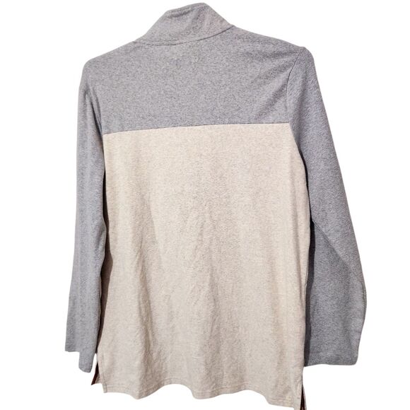 Marleylilly Sweatshirt For Women Size XL Gray And Beige Color Front Buttons - Picture 3 of 12